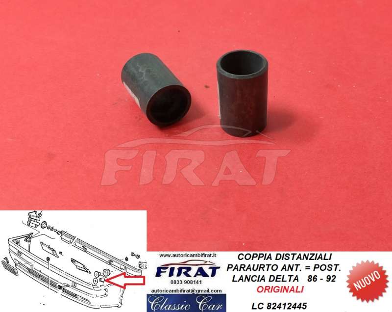 DISTANZIALI PARAURTO LANCIA DELTA 86-92 ANT.=POST. (82412445)